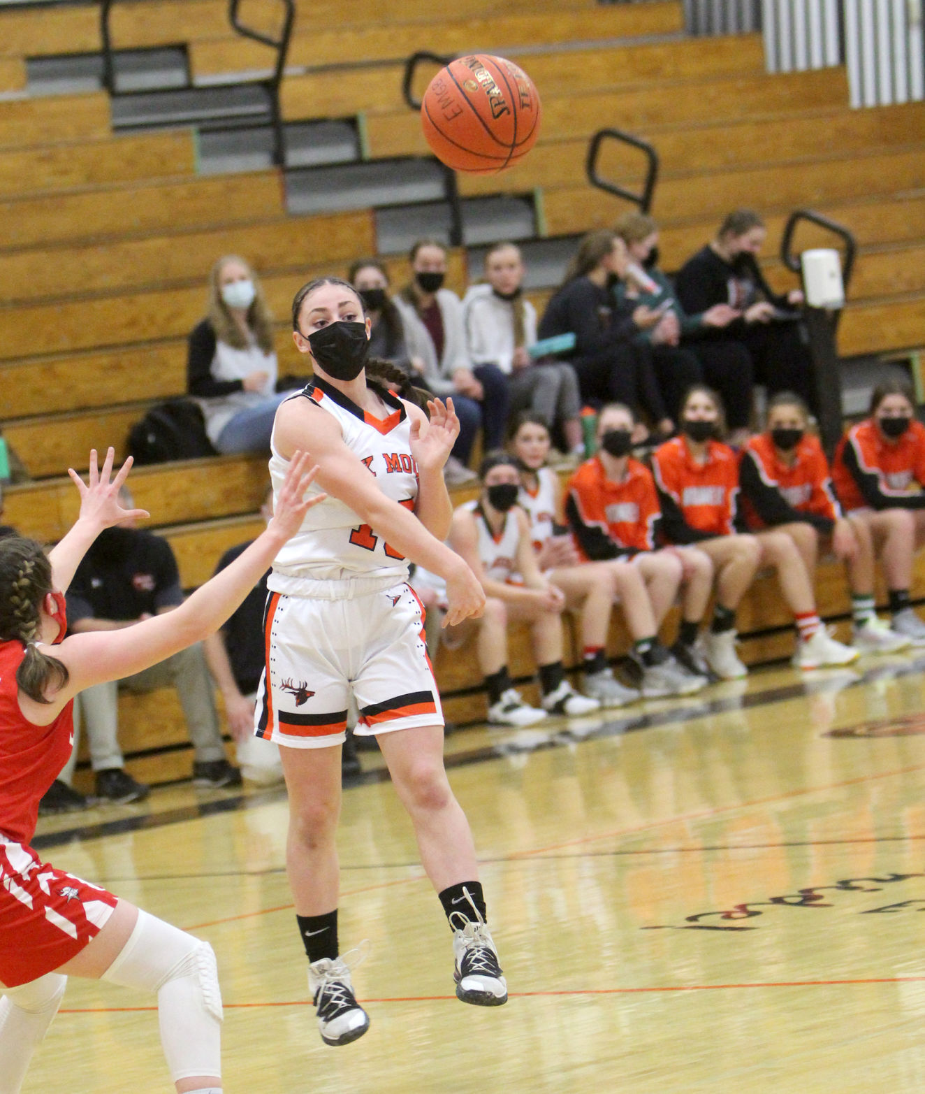 Colfax at Elk Mound girls basketball 1-25-21